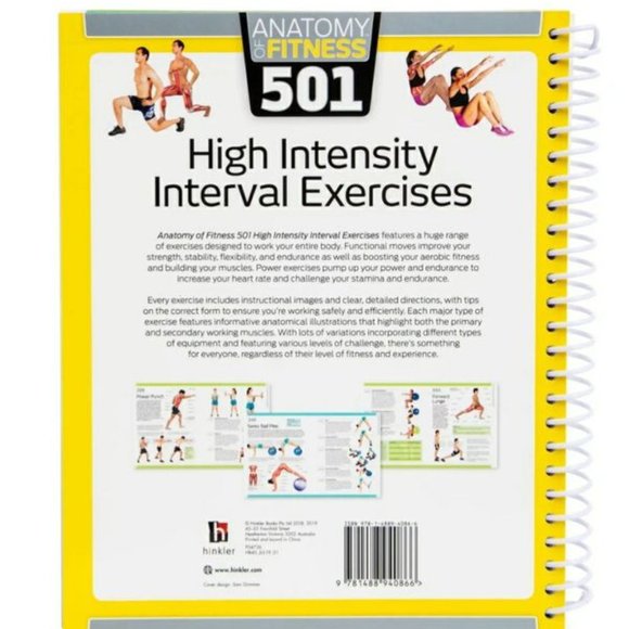 Anatomy of Fitness 501 High-Intensity  book - Picture 2 of 2